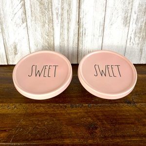 Rae Dunn Pink Cupcake Stands